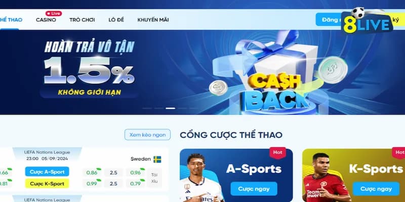 Ưu Điểm Của Nhà Cái 8live Ưu Điểm Của Nhà Cái 8live
